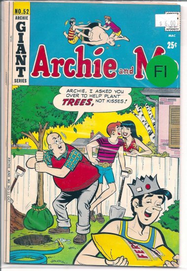 Archie And Me # 52, 6.0 FN