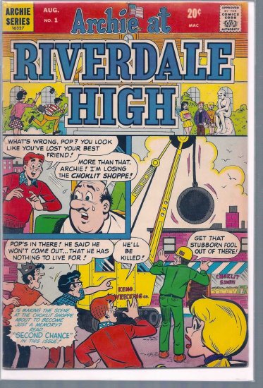 ARCHIE AT RIVERDALE HIGH # 1, 4.5 VG +