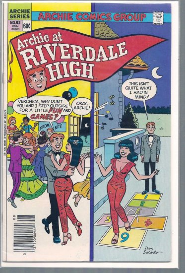 ARCHIE AT RIVERDALE HIGH # 92, 6.0 FN