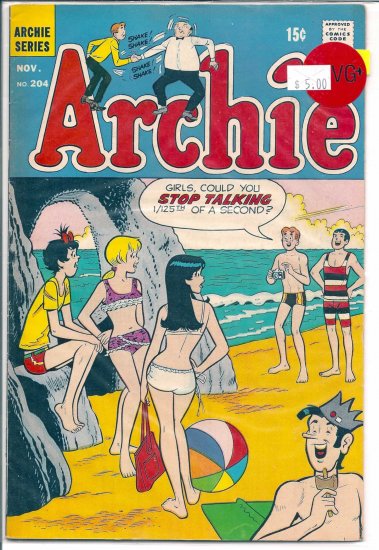 Archie Comics # 204, 4.5 VG +