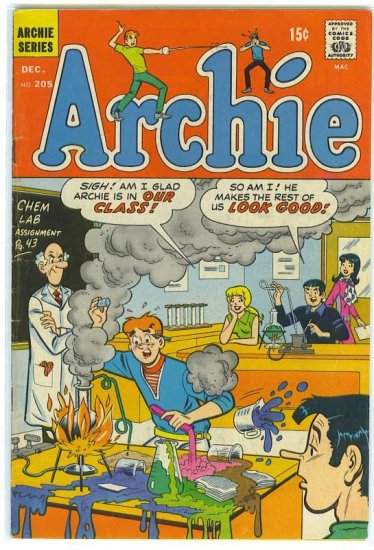 Archie Comics # 205, 4.5 VG +