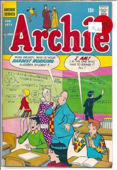 Archie Comics # 206, 4.0 VG