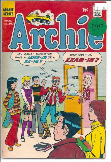 Archie Comics # 207, 4.5 VG +