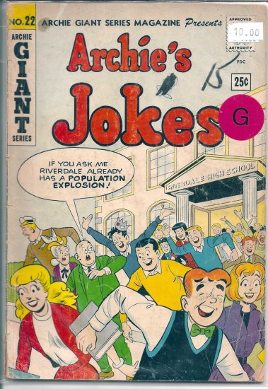 Archie Giant Series Magazine # 22, 2.0 GD