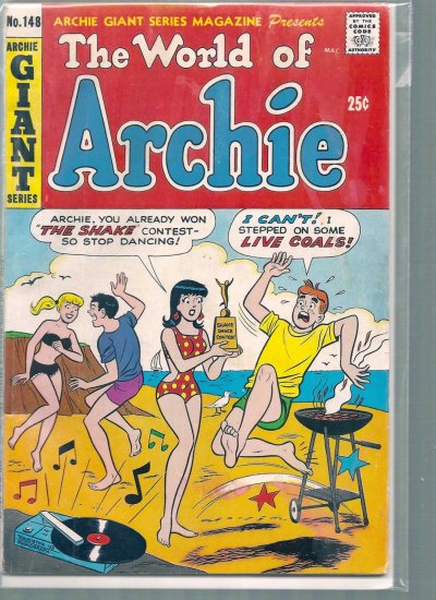 ARCHIE GIANT SERIES MAGAZINE # 148, 4.0 VG