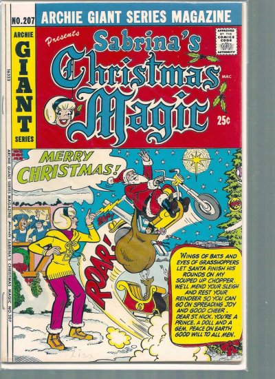 ARCHIE GIANT SERIES MAGAZINE # 207, 4.5 VG +