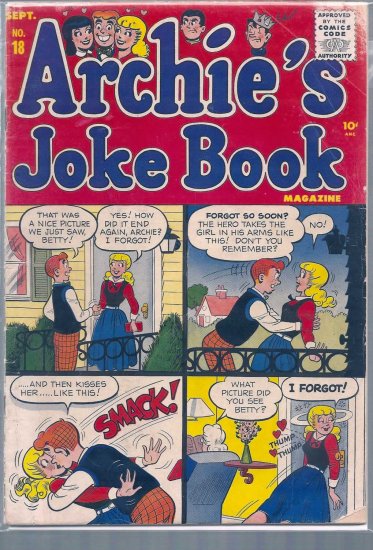 ARCHIE'S JOKE BOOK MAGAZINE # 18, 2.5 GD +