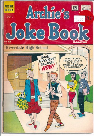 Archie's Joke Book Magazine # 66, 4.5 VG +