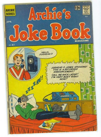 Archie's Joke Book Magazine # 87, 4.0 VG
