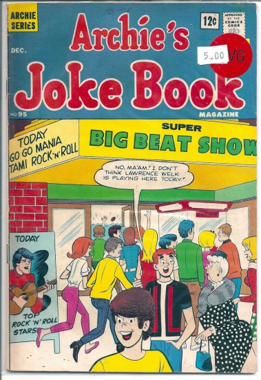 Archie's Joke Book Magazine # 95, 4.0 VG