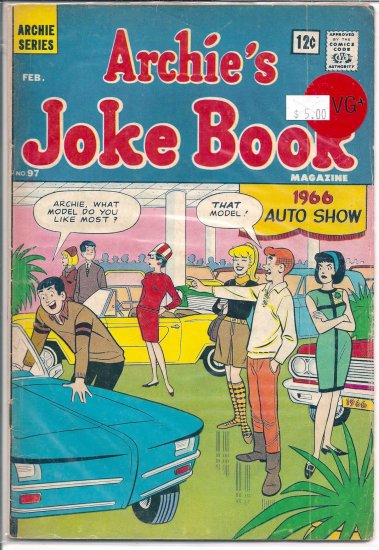 Archie's Joke Book Magazine # 97, 4.5 VG +