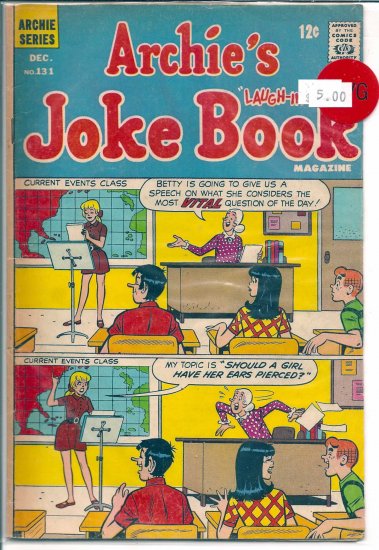 Archie's Joke Book Magazine # 131, 4.0 VG