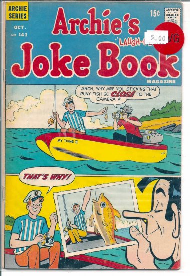 Archie's Joke Book Magazine # 141, 4.0 VG
