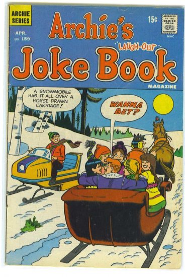 Archie's Joke Book Magazine # 159, 4.0 VG