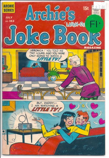 Archie's Joke Book Magazine # 162, 6.5 FN +
