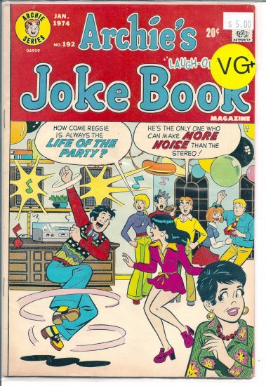 Archie's Joke Book Magazine # 192, 4.5 VG +
