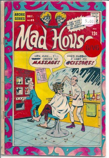 Archie's Madhouse # 65, 3.0 GD/VG