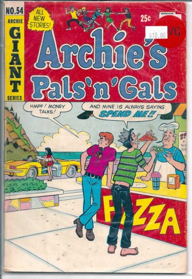 Archie's Pals 'N' Gals # 54, 4.0 VG