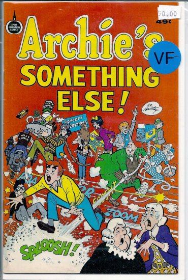 Archie's Something Else # 1, 7.5 VF -