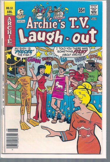 ARCHIE'S T.V. LAUGH-OUT # 51, 4.0 VG