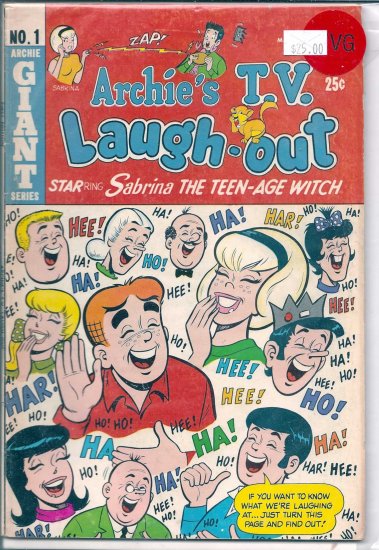 Archie's TV Laugh-Out # 1, 4.0 VG