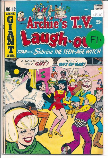 Archie's TV Laugh-Out # 12, 6.5 FN +