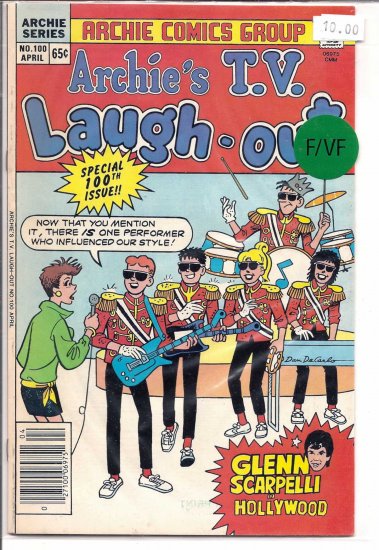 Archie's TV Laugh-Out # 100, 4.5 VG +