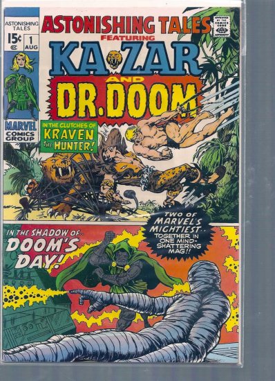 ASTONISHING TALES # 1, 7.5 VF -