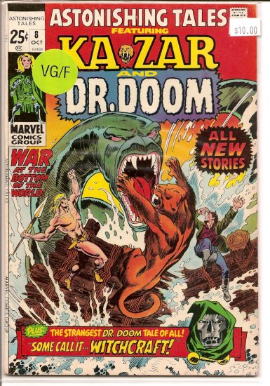 Astonishing Tales # 8, 5.0 VG/FN