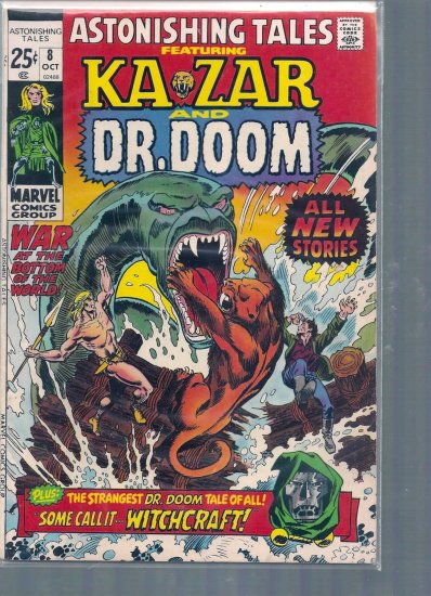 ASTONISHING TALES # 8, 4.0 VG
