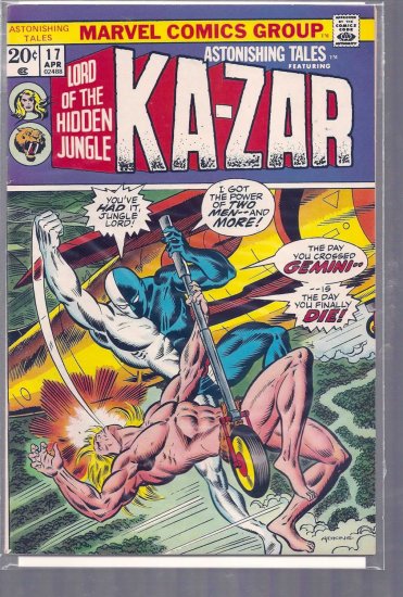 ASTONISHING TALES # 17, 5.5 FN -