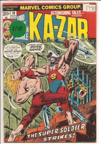 Astonishing Tales # 19, 7.0 FN/VF