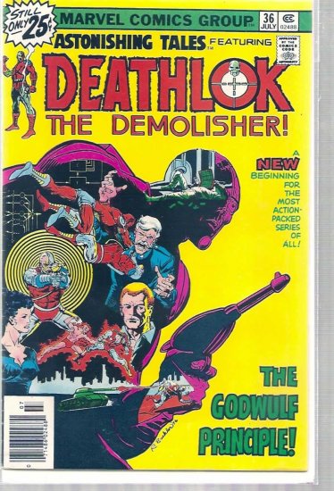 ASTONISHING TALES # 36, 4.5 VG +