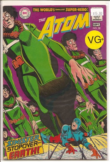Atom # 38, 4.5 VG +