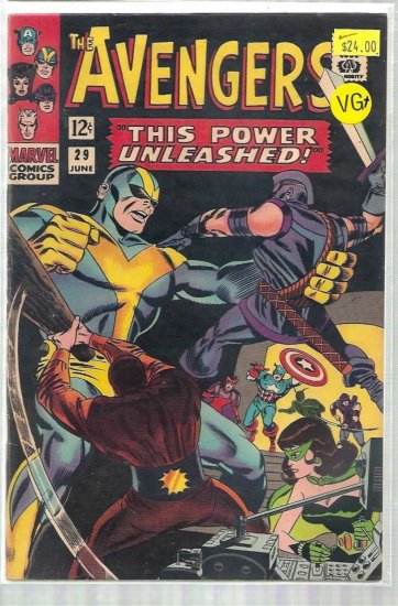 AVENGERS # 29, 4.5 VG +