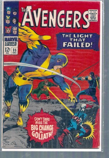 AVENGERS # 35, 4.5 VG +