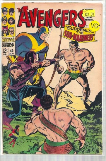 AVENGERS # 40, 4.5 VG +