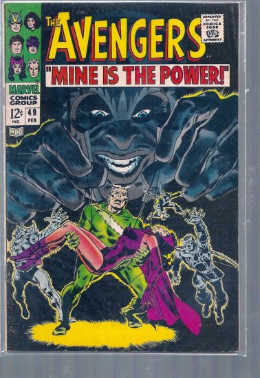 AVENGERS # 49, 4.5 VG +