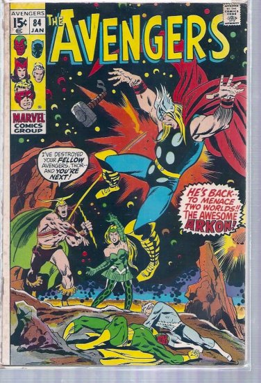 AVENGERS # 84, 4.5 VG +