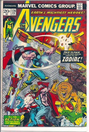 AVENGERS # 120, 2.5 GD +