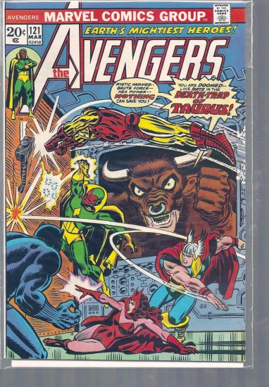 AVENGERS # 121, 6.0 FN