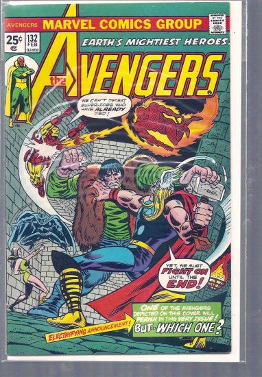 AVENGERS # 132, 5.5 FN -