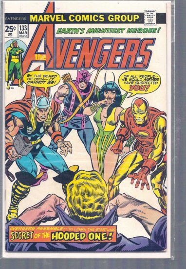 AVENGERS # 133, 4.5 VG +