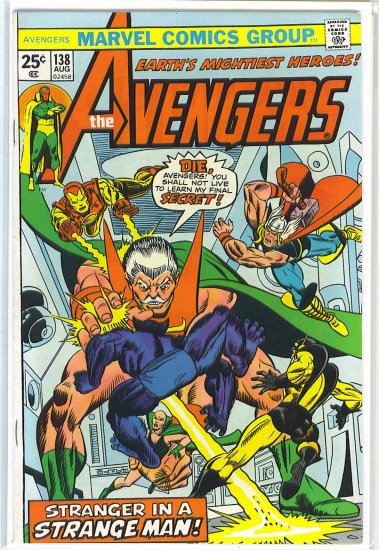 Avengers # 138, 7.5 VF -