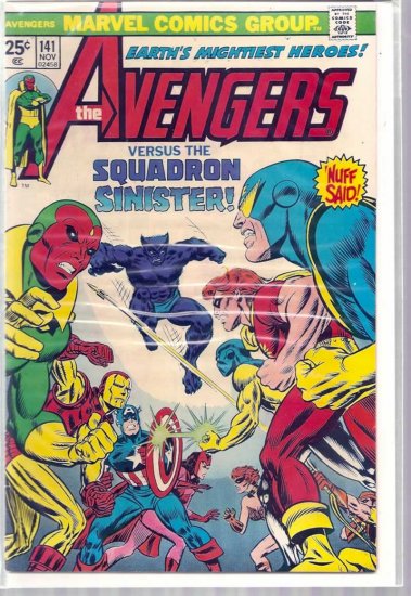 AVENGERS # 141, 4.5 VG +