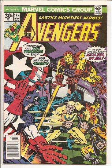 Avengers # 153, 4.5 VG +