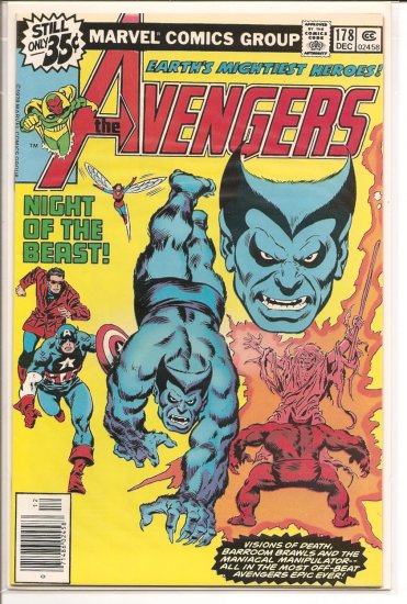 Avengers # 178, 8.5 VF +