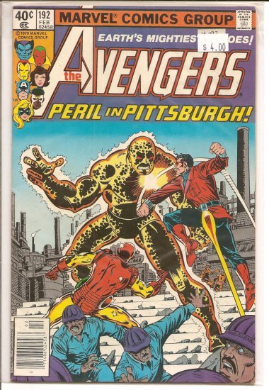 Avengers # 192, 6.0 FN