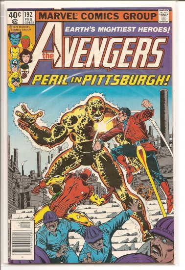 Avengers # 192, 4.5 VG +