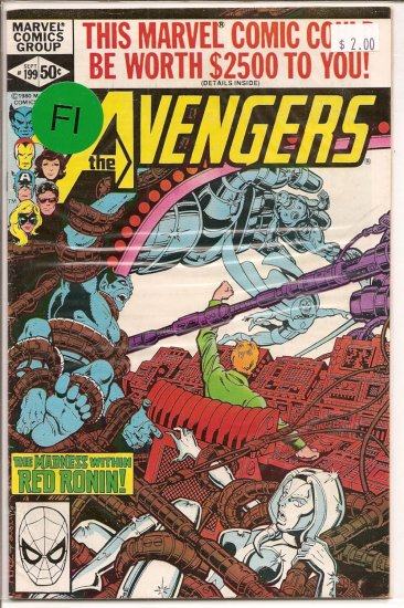 Avengers # 199, 6.0 FN